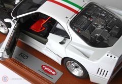 1:18 Ferrari F40 - Italy Stripe Metallic White