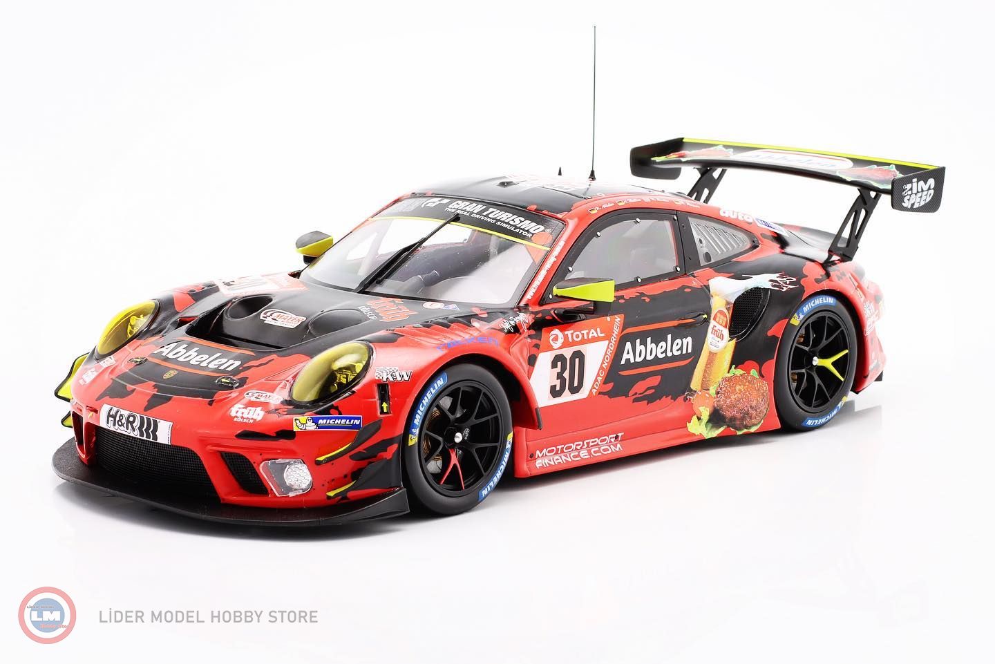 1:18 IXO 2020 Porsche 911 GT3 R #30 24h Nürburgring