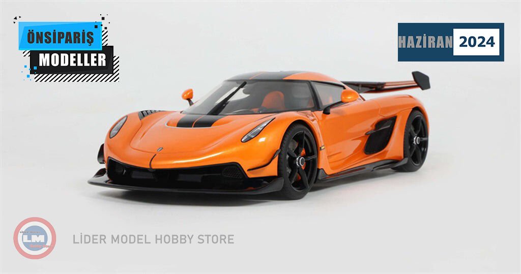 1:18 2021KOENIGSEGG JESKO ATTACK - TANG ORANGE