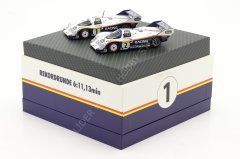 1:43 1983 Porsche 956K #1 ve #2 Double Set Rothmans 1000 KM Nürburgring