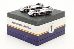 1:43 1983 Porsche 956K #1 ve #2 Double Set Rothmans 1000 KM Nürburgring