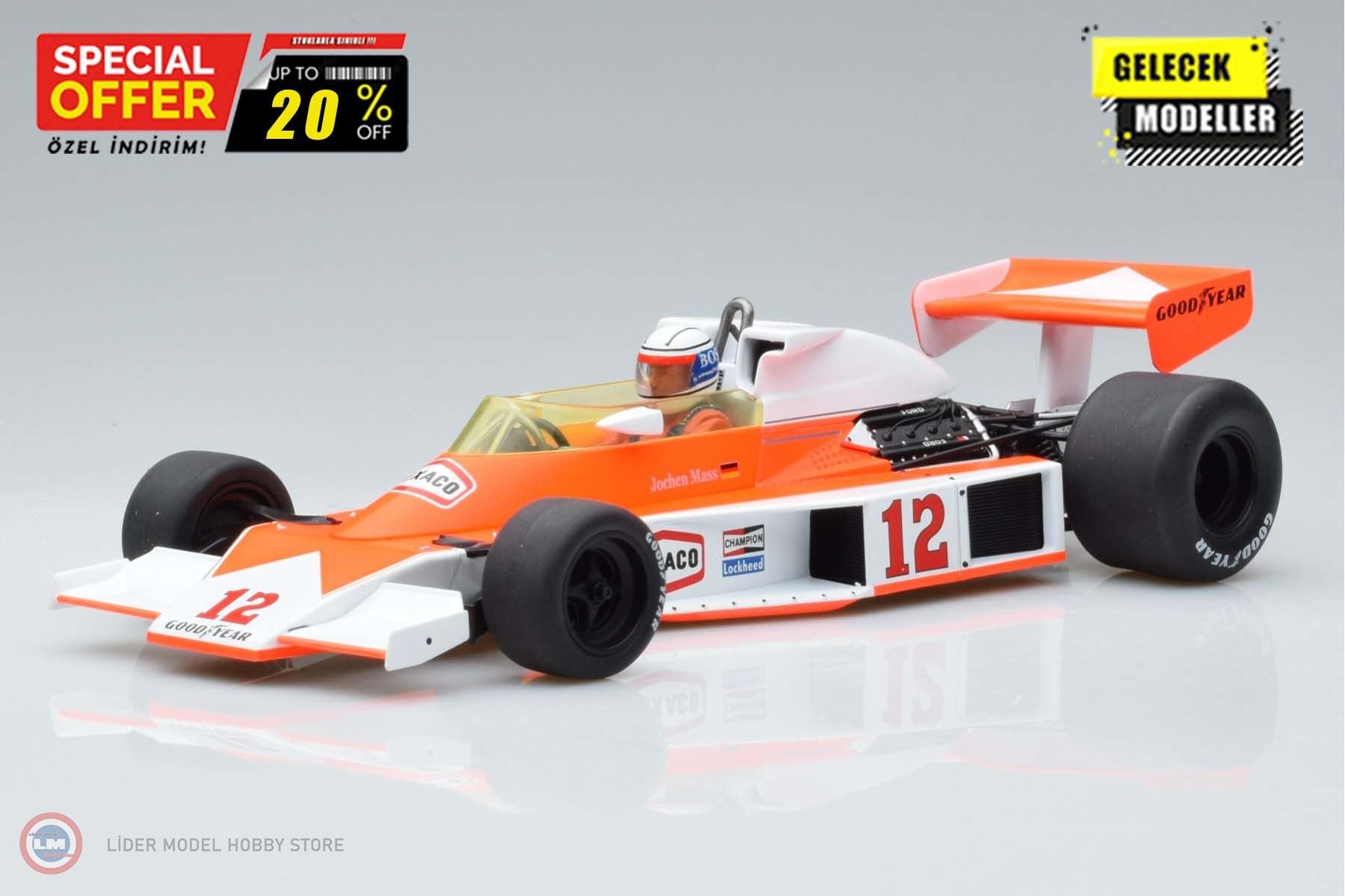 1:18 1976 Mclaren Ford M23 #12 Formula 1