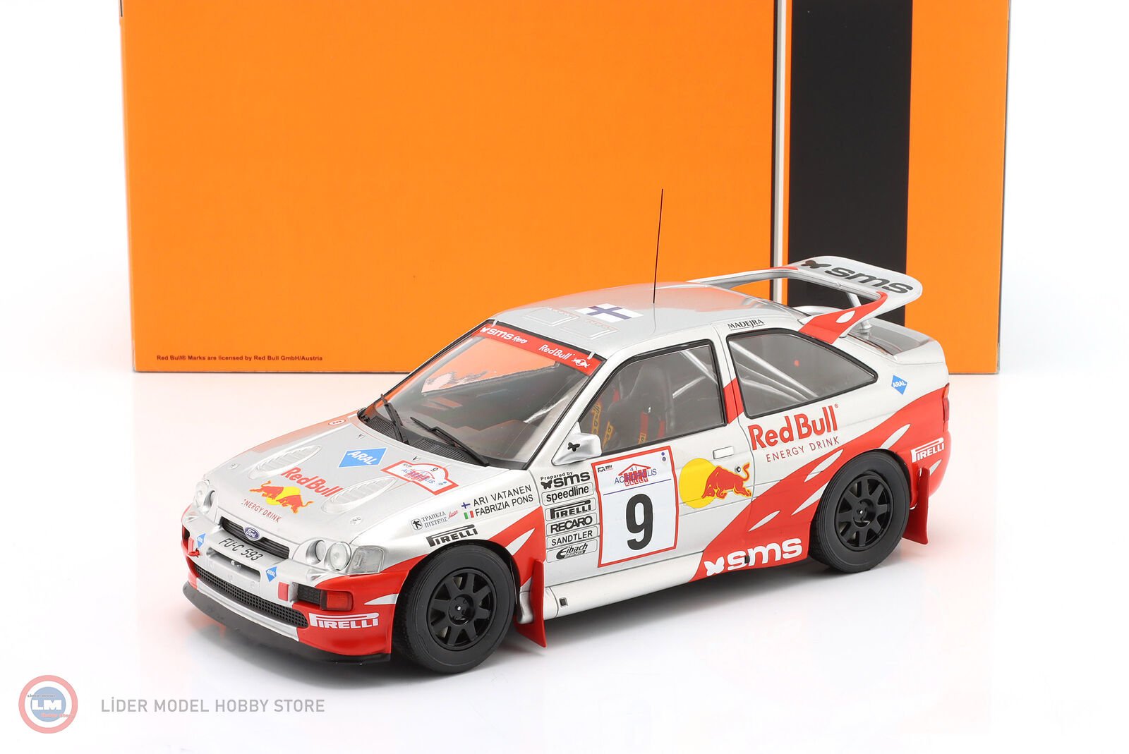 1:18 1994 Ford Escort RS Cosworth #9 Red Bull