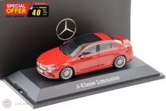 1:43 2018 Mercedes Benz A Class (W177)  saloon Kırmızı