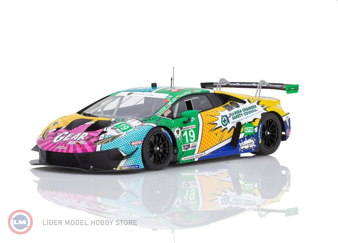 1:18 2020 Lamborghini HURACAN GT3 #19 EVO TEAM GEAR RACING