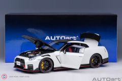 1:18 2022 Nissan GT-R (R35) Nismo 2022 Special Edition (Brilliant White Pearl)