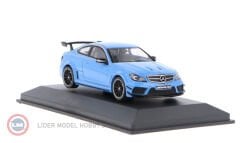 1:43 2012 Mercedes Benz C63 AMG Black Series Mavi