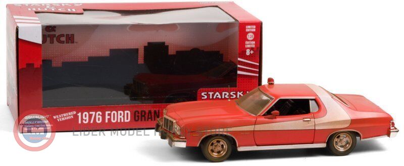 Ford Gran Torino Starsky & Hutch versión con suciedad de 1976