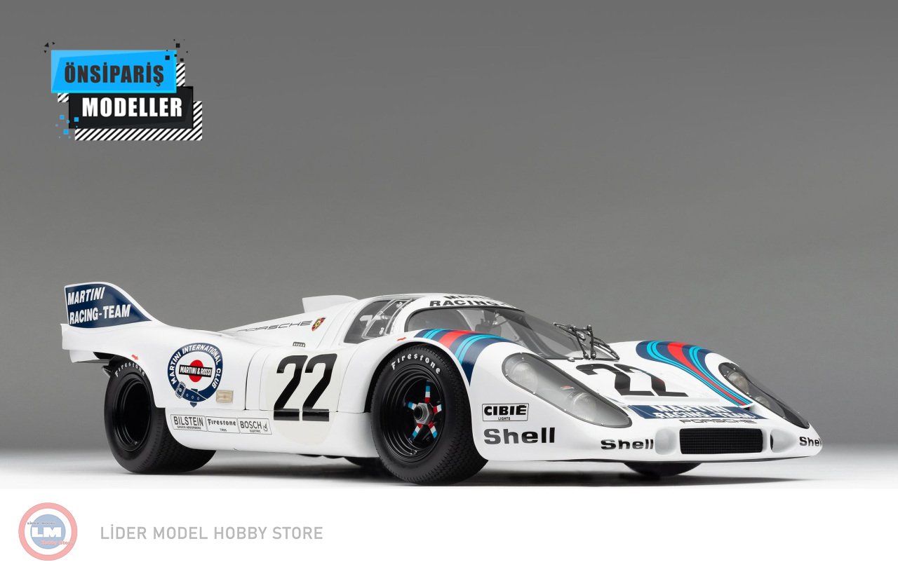 1:18 1971 Porsche 917K -  Le Mans Winner - Martini Livery