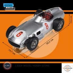 1:8 1955 Mercedes Benz W196 #8 Juan Manuel Fangio World Champion