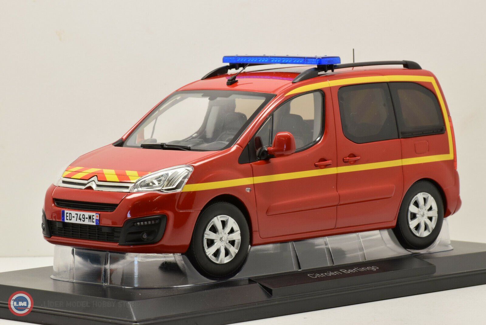 1:18 2017 Citroen Berlingo Pompiers - İtfaiyeciler