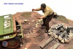 1:18 Mecanic Figure Offroad, Camel Trophy AD18016