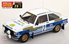 1:18 1982 Ford Escort MK II RS 1800, #2, Rallye Schweden