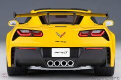 1:18 2019 Chevrolet Corvette C7 ZR1 Sarı