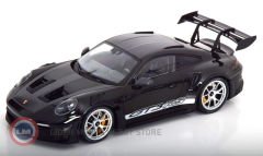 1:18 2023 Porsche 911 (992) GT3RS - 2023 - BLACK W SILVER WHEELS & DECOR