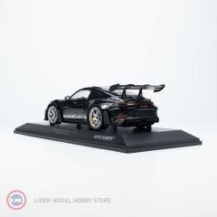 1:18 2023 Porsche 911 (992) GT3RS - 2023 - BLACK W SILVER WHEELS & DECOR