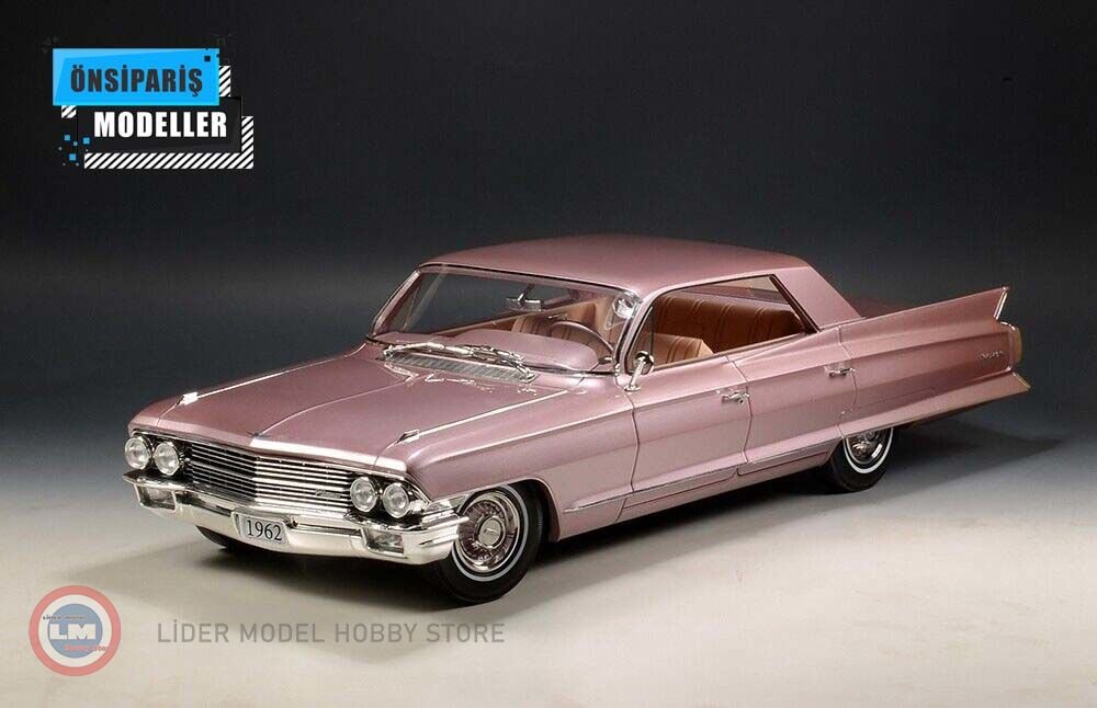 1:18 1962 Cadillac Sedan de Ville - heather metallic