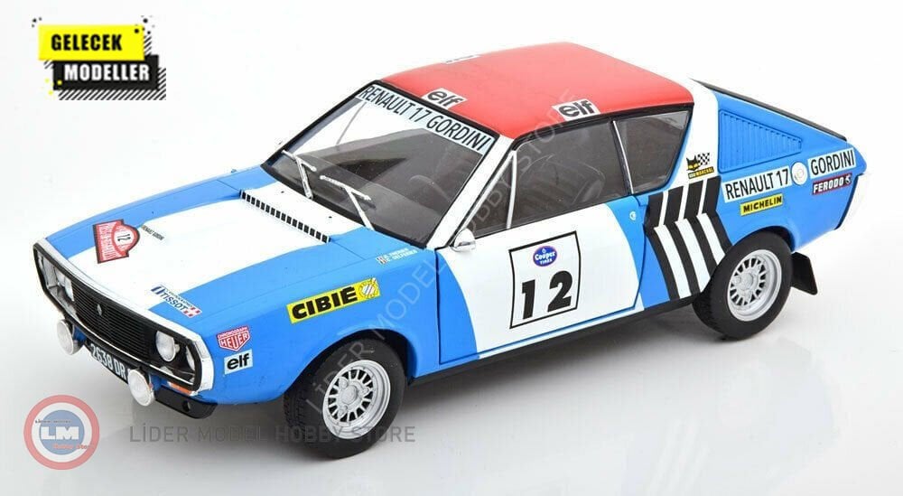 1:18 1974 Renault 17 Gordini Winner Rallye