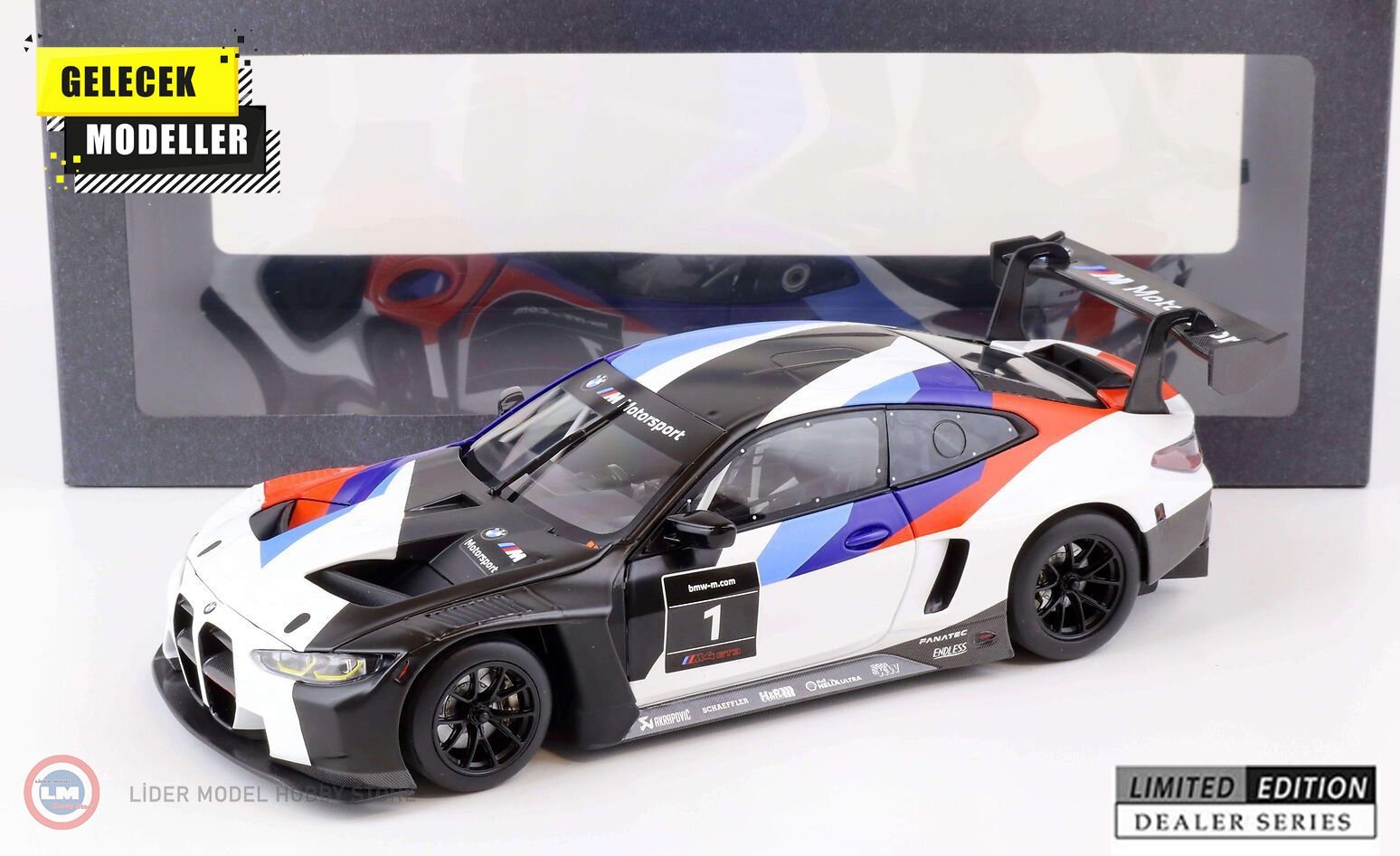 1:18 Minichamps 2021 BMW M4 GT3 #1 Racing livery