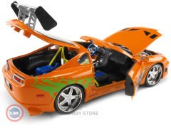 1:24 Toyota Supra & Figur Brian O'Conner Fast and Furious