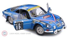 1:18 1976 Renault Alpine A110 1600S #19 Mouton Rallye Monte Carlo