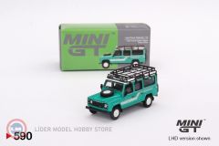 1:64 1985 Land Rover Defender 110 County Station Wagon