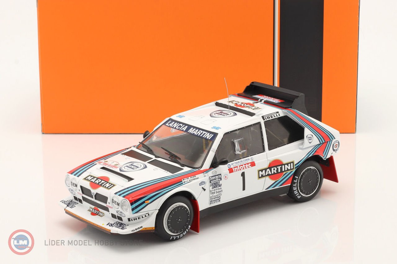 1:18 1986 Lancia Delta S4 #1 Lancia Martini