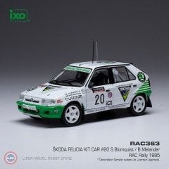 1:43 1995 Skoda Felicia Kit Car #20 RAC Rally