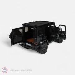 1:18 NZG 2023 Mercedes Benz G Class G63 AMG 4x4 Night Black