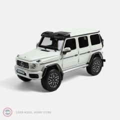 1:18 NZG 2023 Mercedes Benz G Class G63 AMG 4x4 Opalith White