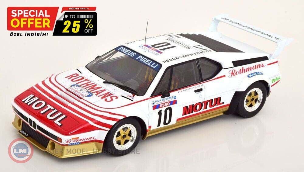 1:18 1982 BMW M1 #10, Rally WM