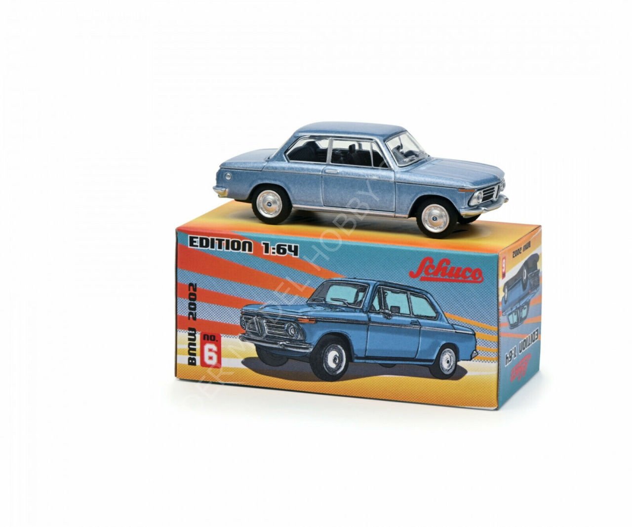 1:64 BMW 2002 #6 Paperbox Edition