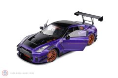 1:18 2022 Nissan GT-R (R35) Liberty Walk Body Kit 2.0 Purplezilla