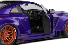 1:18 2022 Nissan GT-R (R35) Liberty Walk Body Kit 2.0 Purplezilla