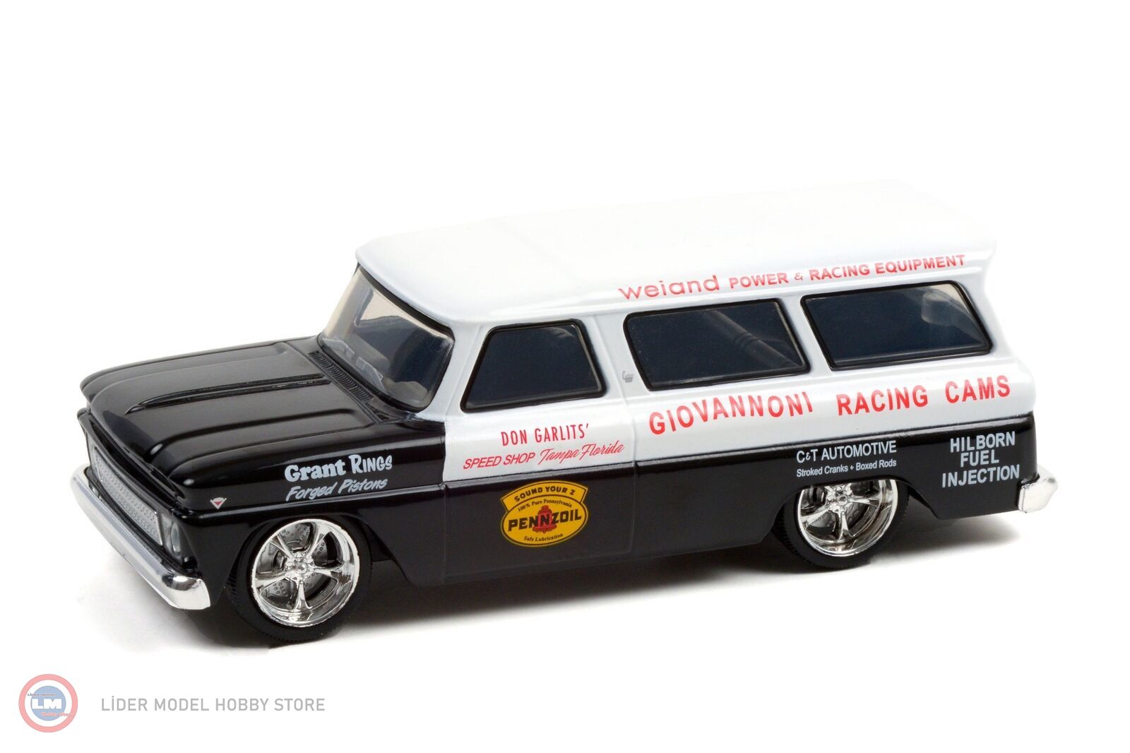 1:43 1966 Chevrolet Suburban - Don Garlits’ Speed Shop Tampa Florida