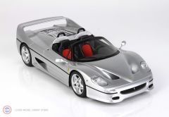 1:18 Ferrari F50 Coupe 1995 Spider Version Metallic Silver Nurburgring