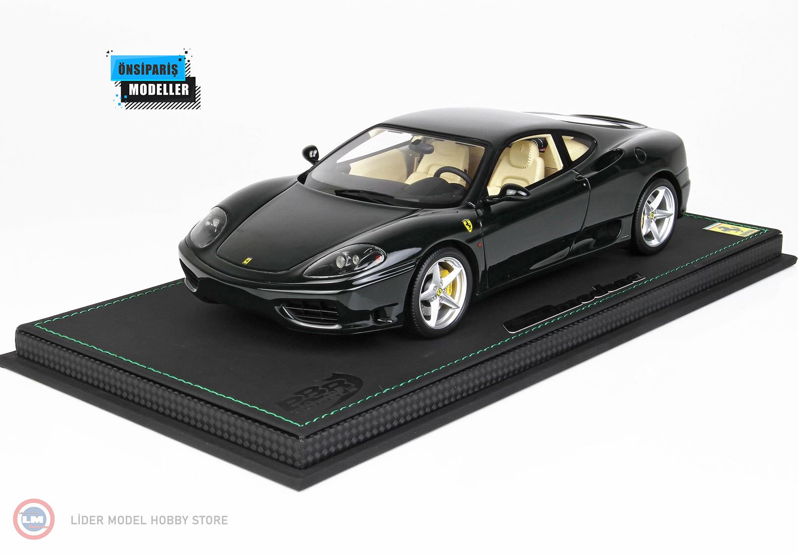 1:18 1999 Ferrari 360 Modena British Green