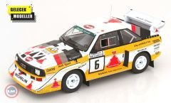 1:18 1985 Audi Sport quattro S1 E2, #6, 1000 Lakes Rally