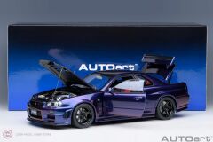 1:18 2001 Nissan Skyline GT-R (R34) Z-tune (Midnight Purple)