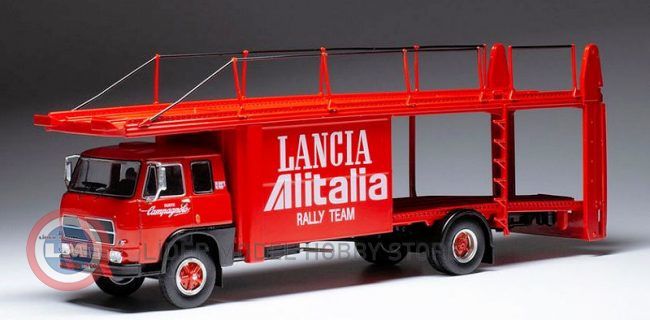 1:43 1976 Fiat 637 Racing Transporter Lancia