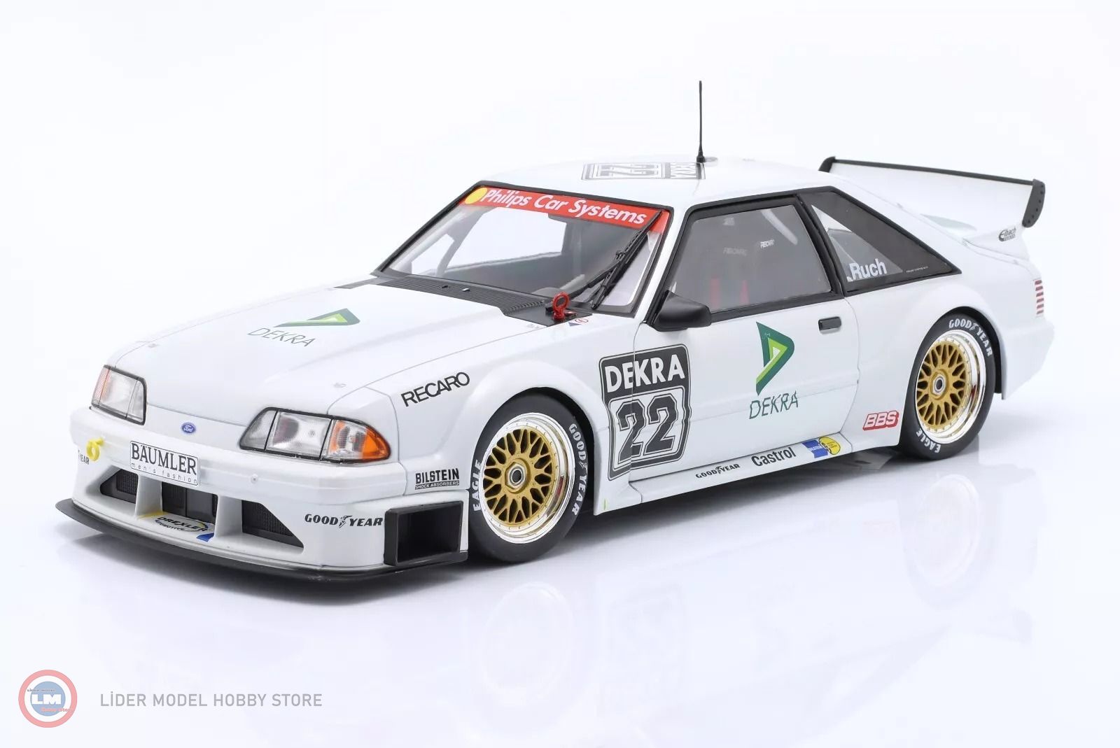 1:18 1994 Ford Mustang 5.0 DTM #22 Gerd Ruch DTM