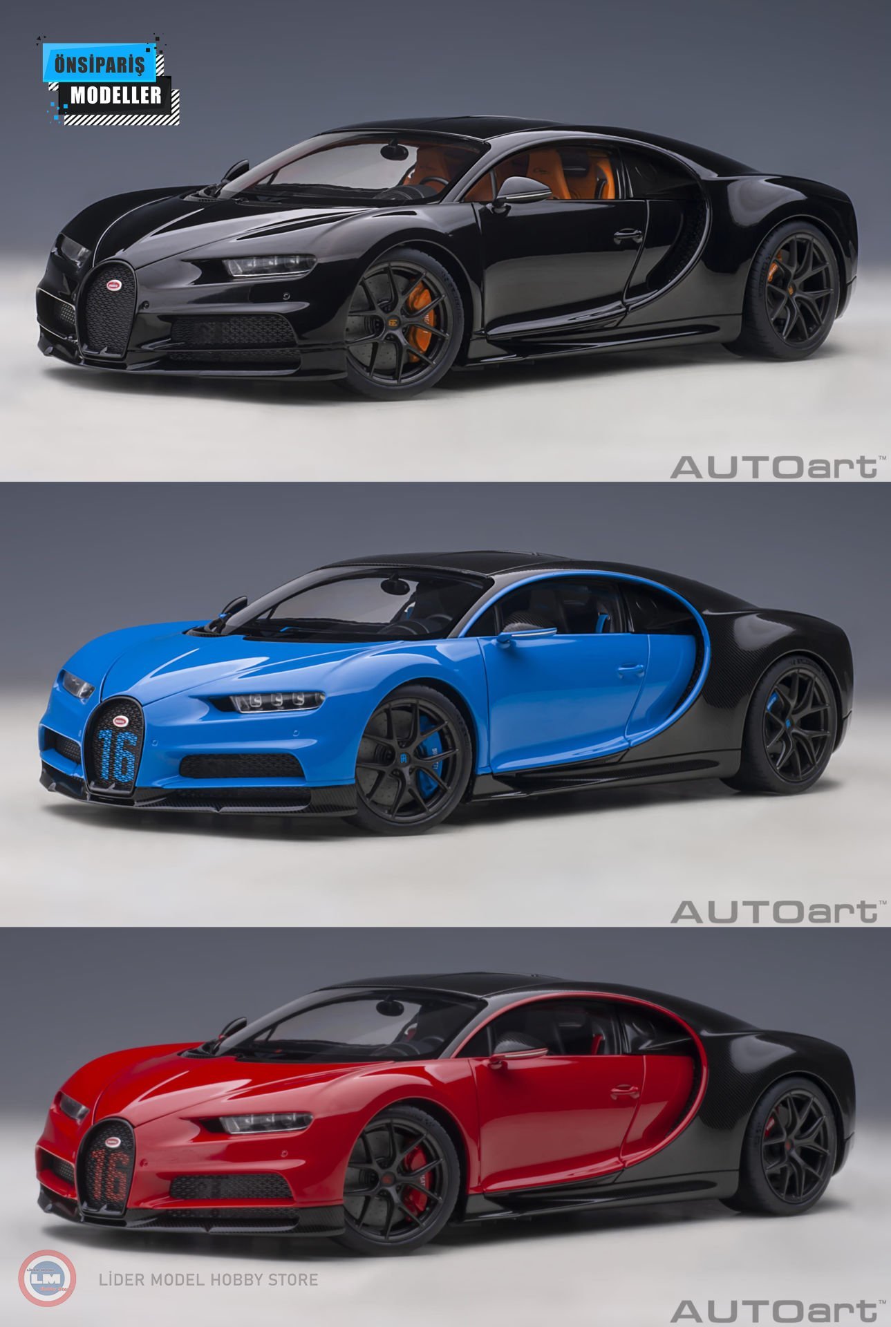 1:18 Bugatti Chiron Sport