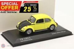 1:43 1973 Volkswagen  Beetle 1303 Gelb-Schwarzer-Renner GSR