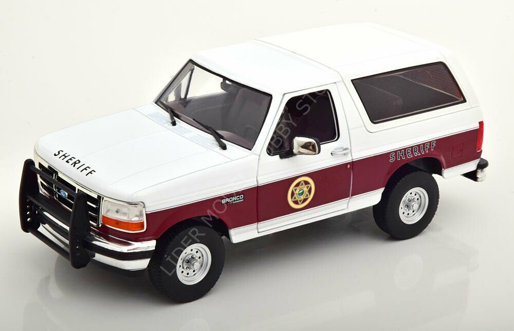 1:18 1994 Ford Bronco XLT  '' Absaroka County Sheriff's Department ''