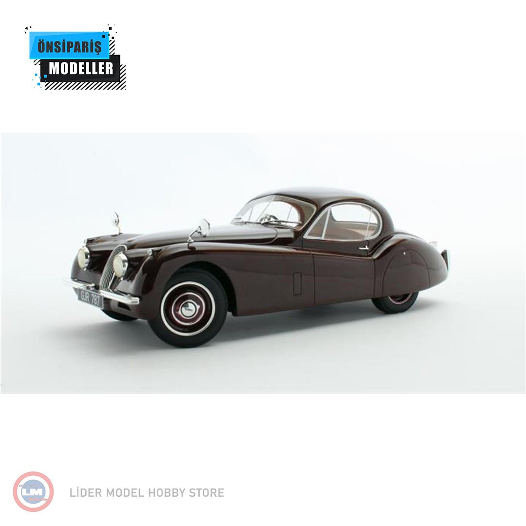 1:18 Cult Scale  1951 Jaguar XK120 FHC Maroon