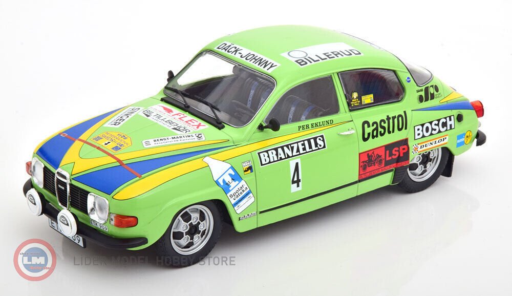 1:18 1976 Saab 96 V4 #4  Rallye WM