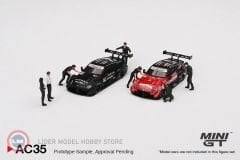 1:64 Mini GT 2024 Nissan FIGURINE NISMO TECHNICIAN TEAM