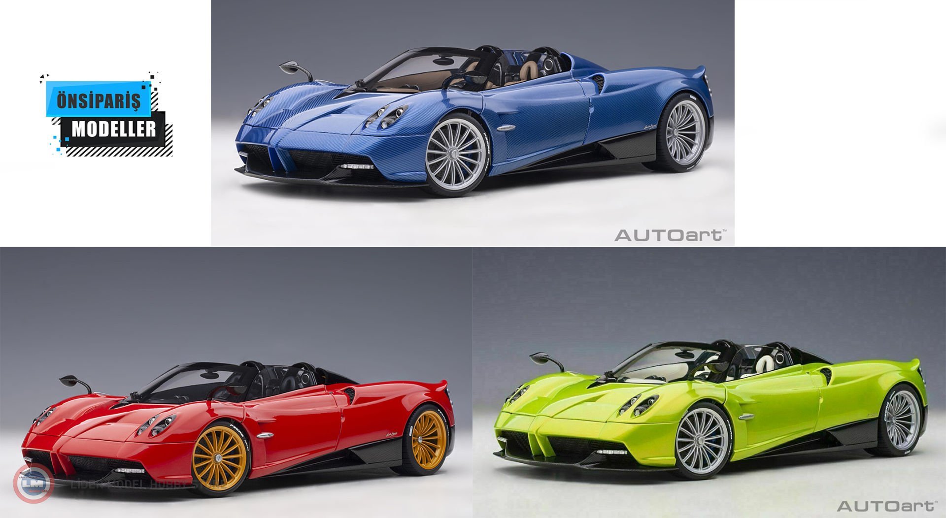 1:18  Pagani Huayra Roadster