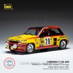 1:18 1981 Renault 5 Turbo #20 Calberson - Rally WM, Rally Monte Carlo