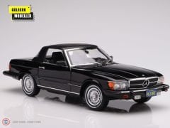 1:18 1979 Mercedes 450SL R107 US-Version American Gigolo - black